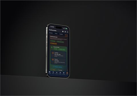 Ukázka obrazovky aplikace Revízny Technik 4